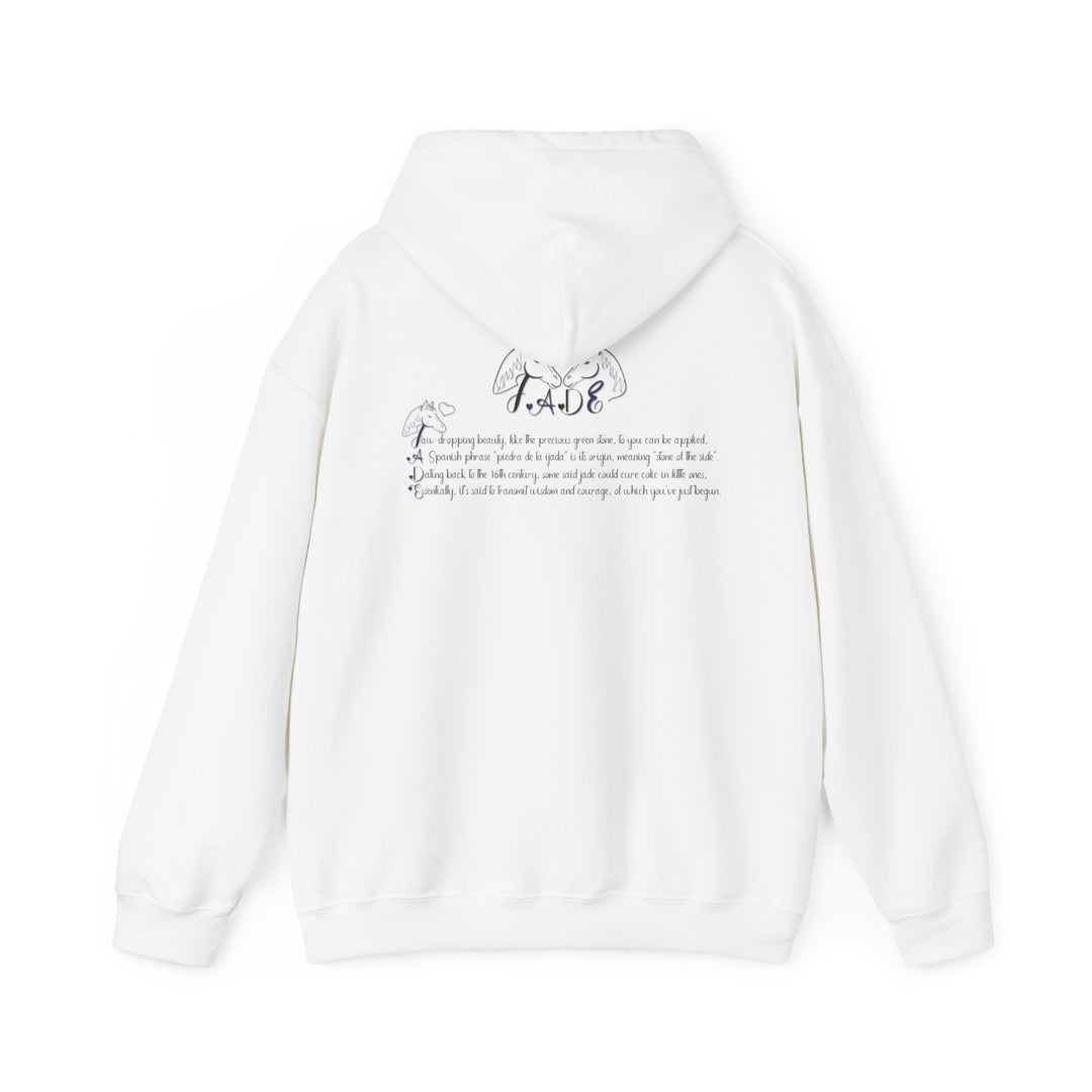 Namesakes, Personalized Acrostic Name Hoodie with Horse Graphic