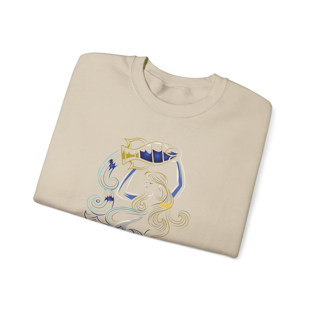 Aquarius Acrostic Poem Astrology Sweatshirt - Unisex