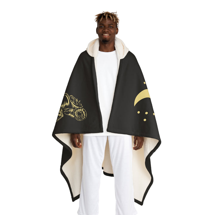 Written in the Stars Hooded Sherpa Fleece Blanket - Aries