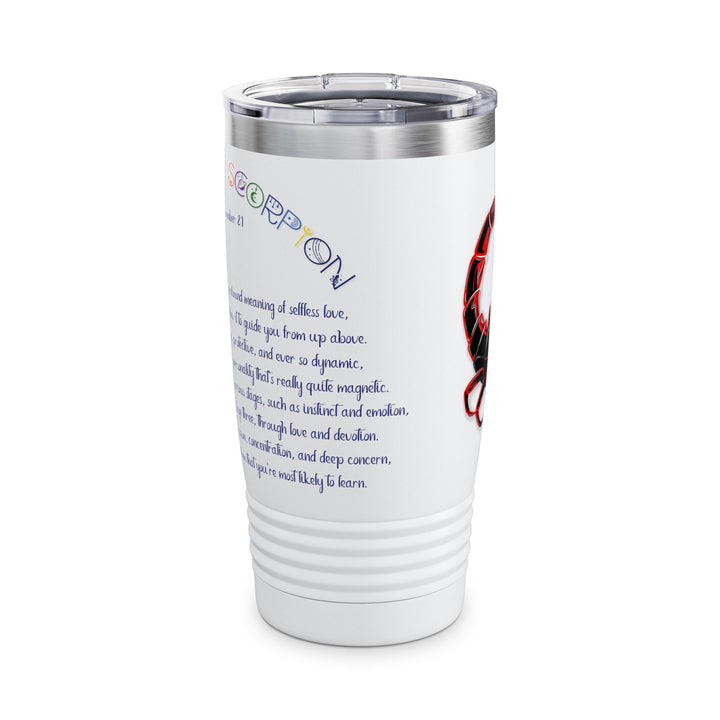 Scorpio Acrostic Poem Ringneck Tumbler - 20oz