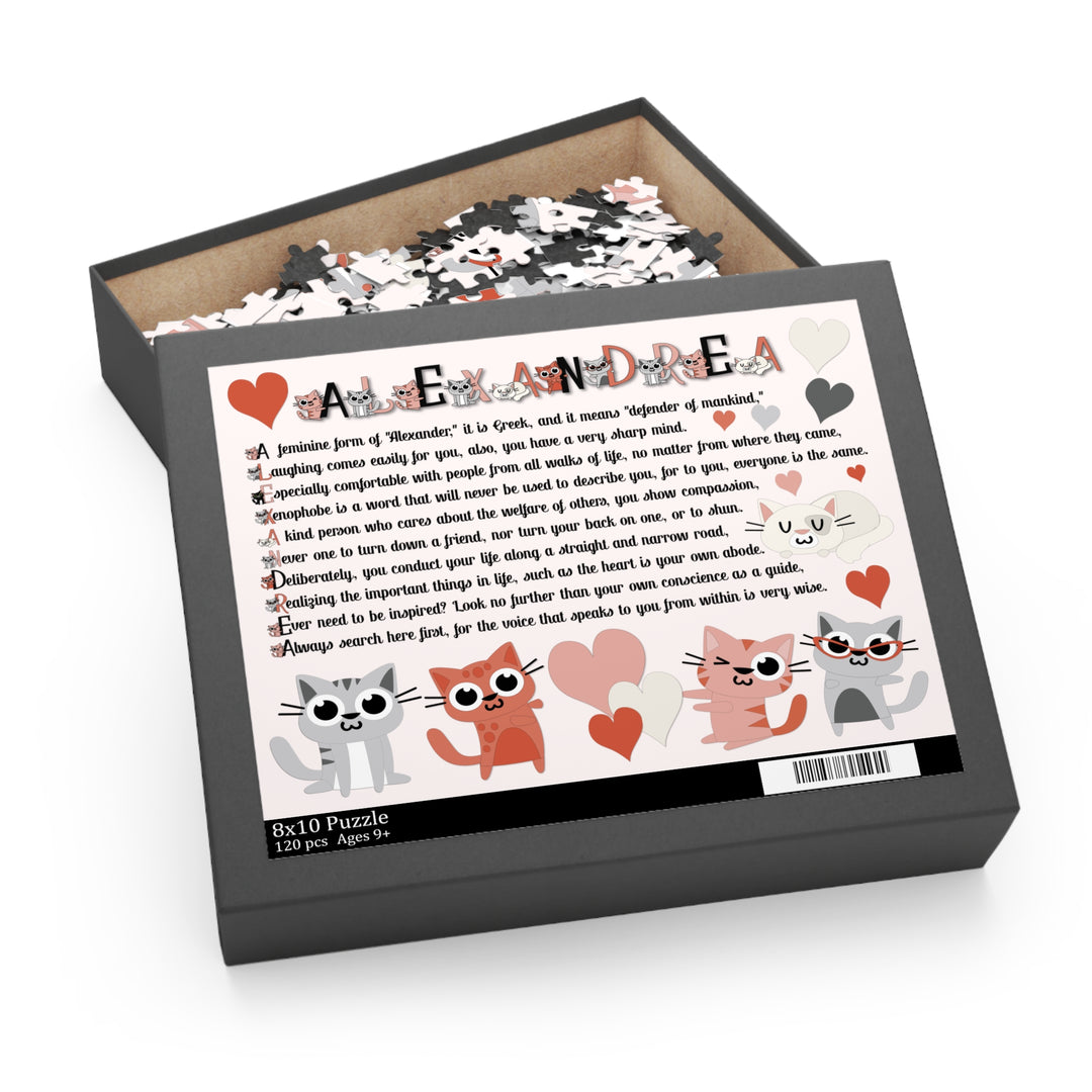 Namesakes Acrostic Name Poem Puzzle - Kitty Design