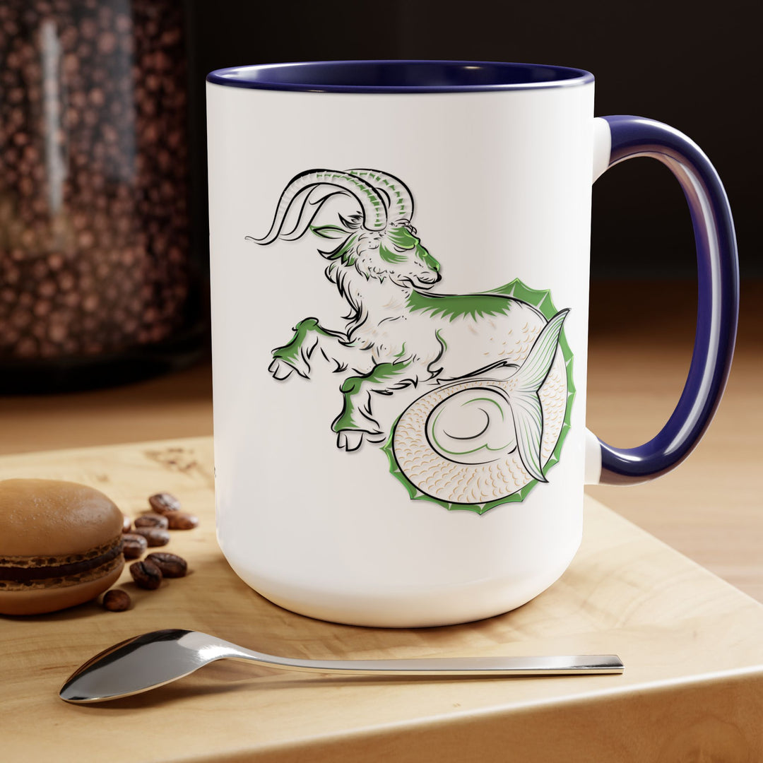 Capricorn Two-Tone Coffee Mugs - 15oz