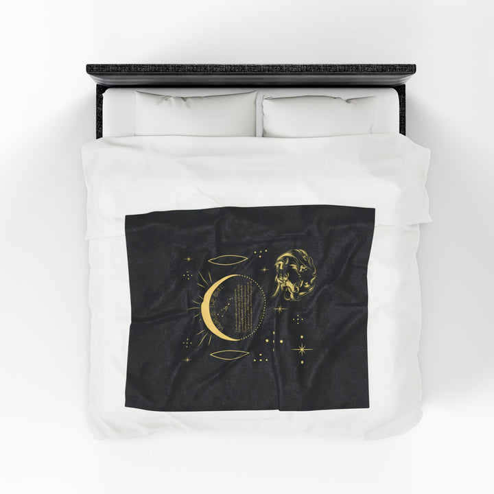 Taurus Acrostic Poem Velveteen Blanket