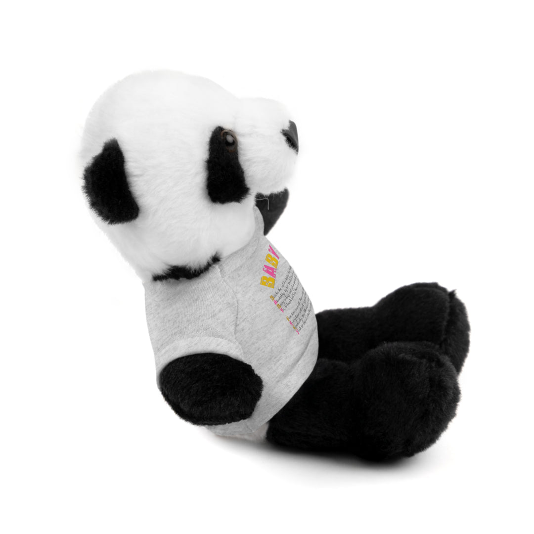 Baby Steps Stuffed Animals with Tee - Baby Feet - Pink Footprints