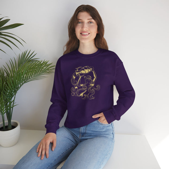 Aquarius Acrostic Poem Astrology Sweatshirt - Unisex