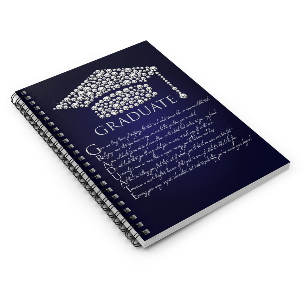 Graduate Acrostic Poem Spiral Notebook