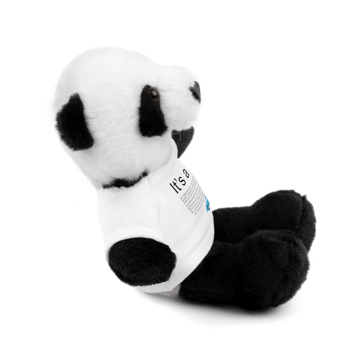 It's a Boy Acrostic Poem Stuffed Animal Collection with T-Shirt - Car