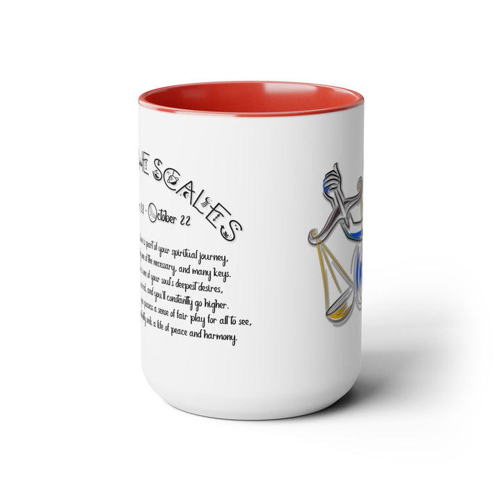 Libra Two-Tone Coffee Mugs - 15oz