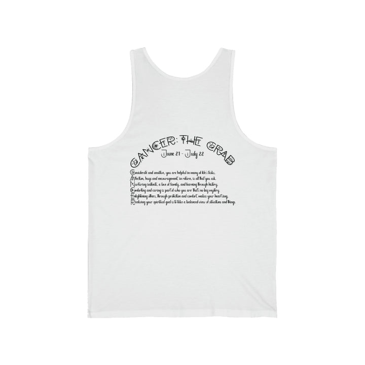 Written in the Stars Unisex Jersey Tank - Cancer