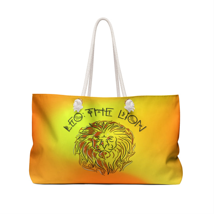 Leo Acrostic Poem Weekender Bag