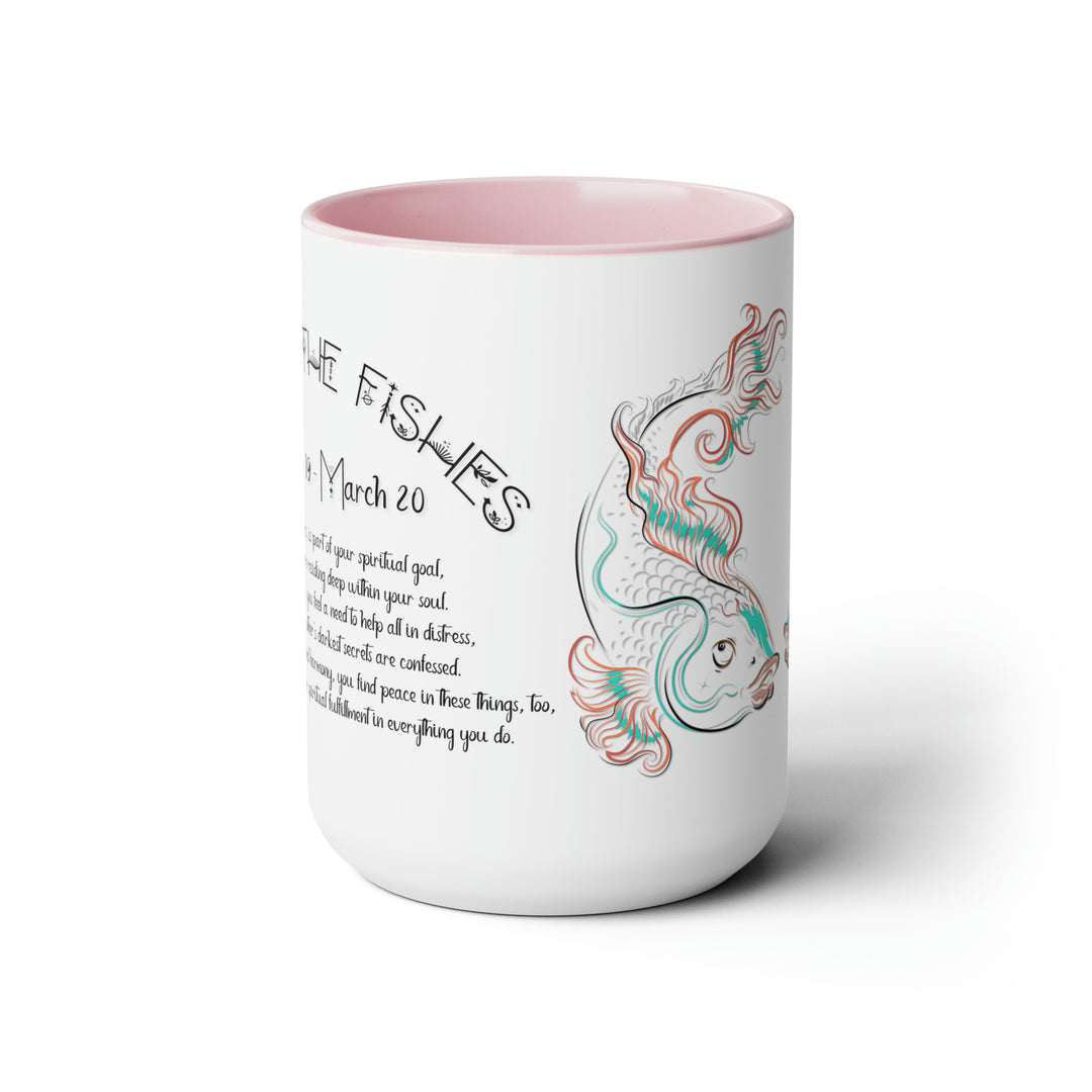 Written in the Stars Two-Tone Coffee Mugs - 15oz - Pisces