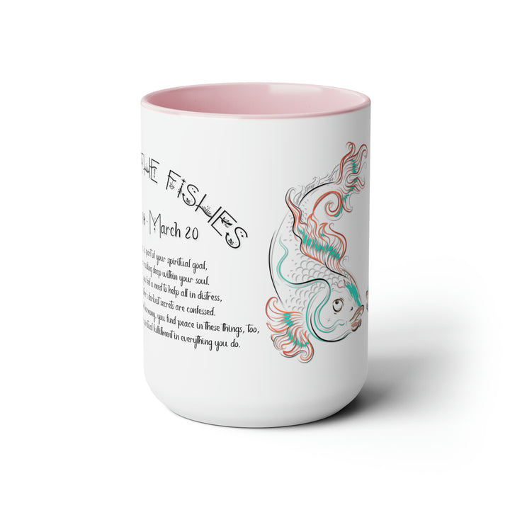 Written in the Stars Two-Tone Coffee Mugs - 15oz - Pisces