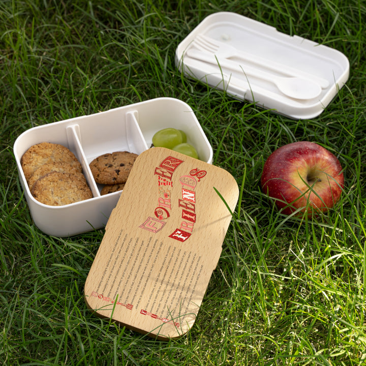 Add White Background - Forever Friends Acrostic Poem Bento Lunch Box Fun Font