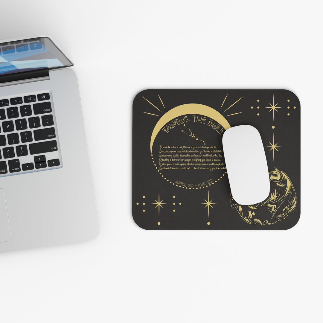 Written in the Stars Acrostic Poem Mouse Pad - "Taurus"