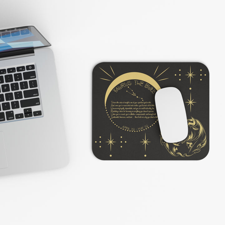 Written in the Stars Acrostic Poem Mouse Pad - "Taurus"