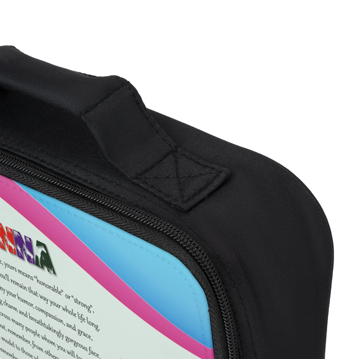 Namesakes Personalized Lunch Bag - Vibrant Horse Design
