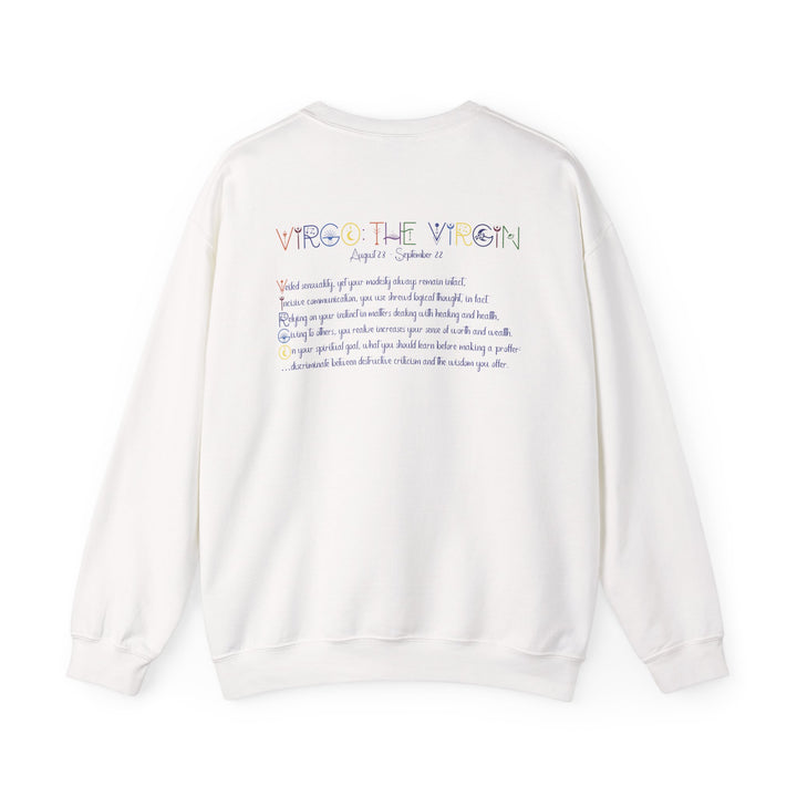 Virgo Acrostic Poem Astrology Sweatshirt - Unisex