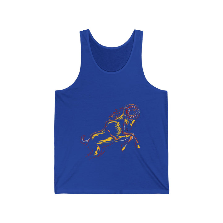 “Aries”  Unisex Acrostic Poem Jersey Tank