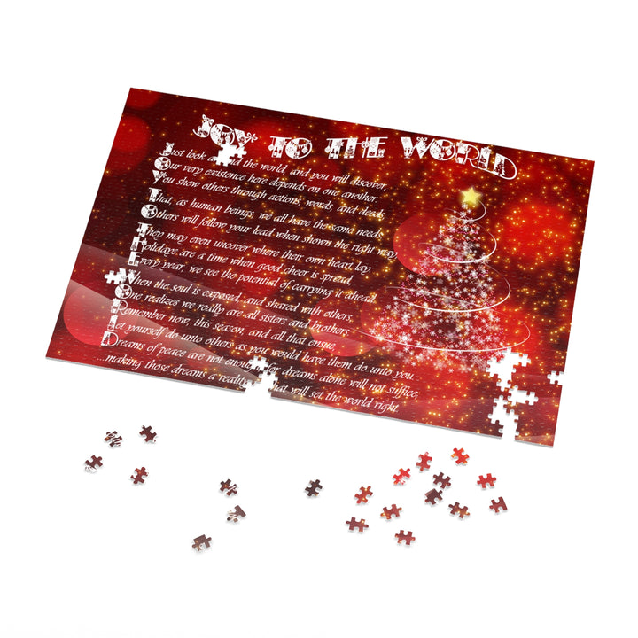 It's Just a Phrase Acrostic Poem Jigsaw Puzzle - Joy to the World
