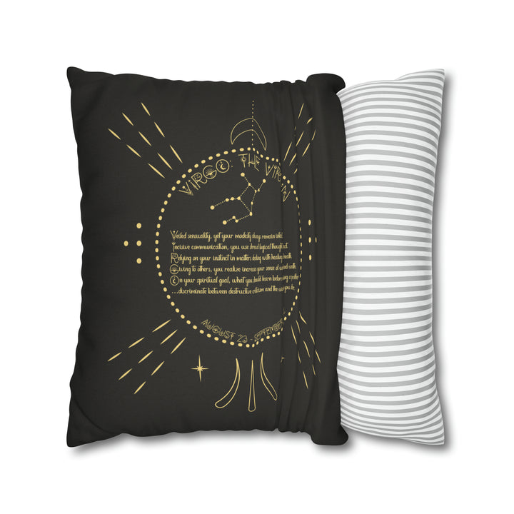 Written in the Stars Pillowcase/Cover Spelling Out "Virgo"