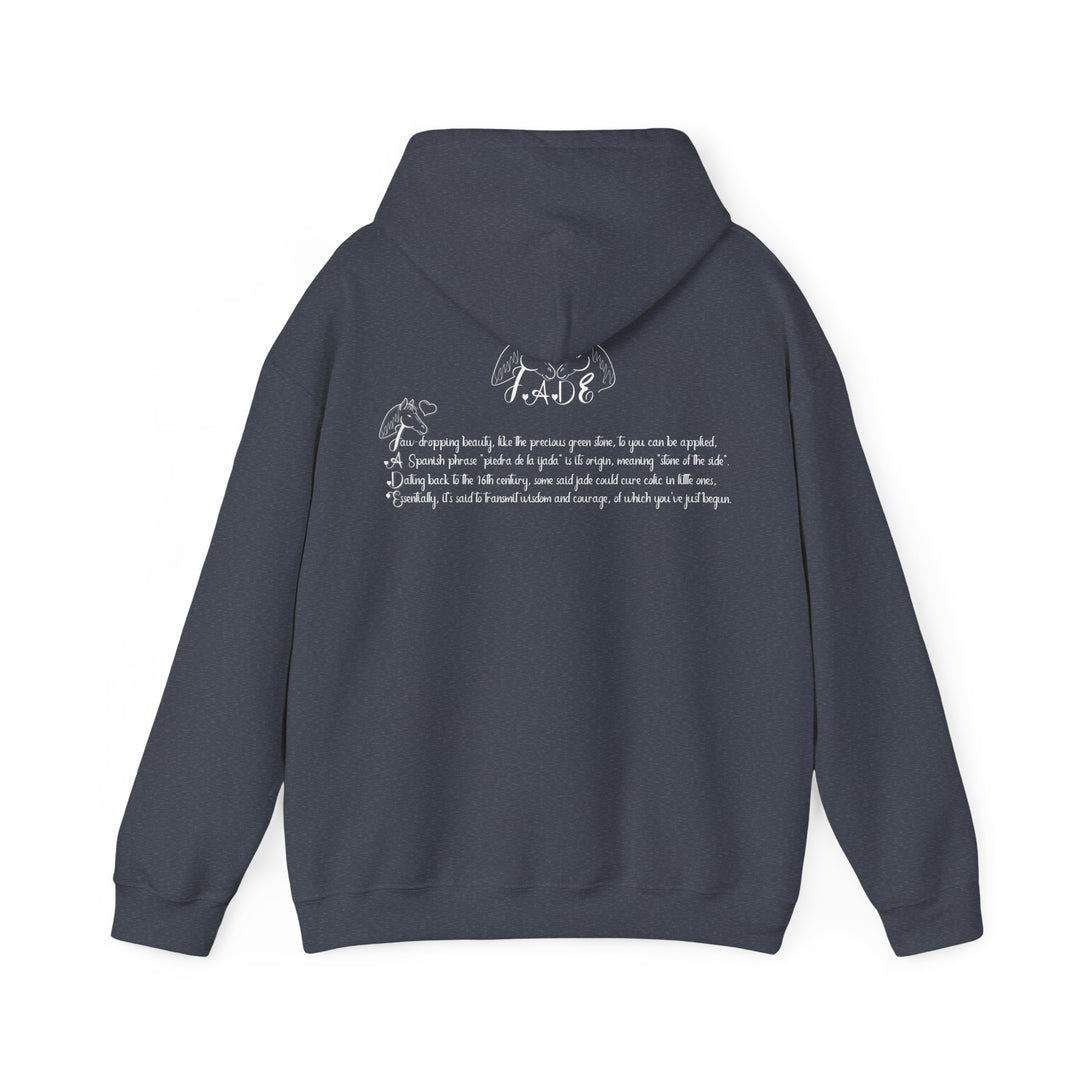 Namesakes, Personalized Acrostic Name Hoodie with Horse Graphic