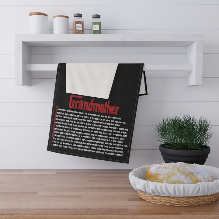 "Grandmother" Acrostic Poem Kitchen Towel
