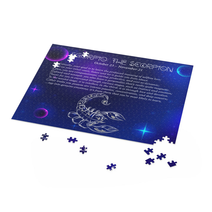 Scorpio Acrostic Poem Puzzle