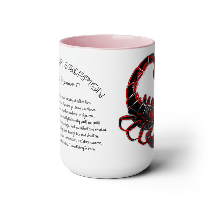 Written in the Stars Two-Tone Coffee Mugs - 15oz - Scorpio