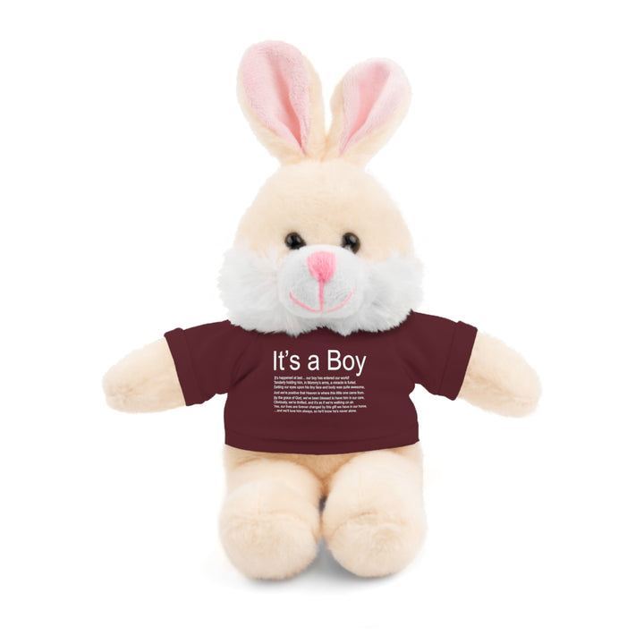Baby Steps Stuffed Animals with Tee - It's a Boy