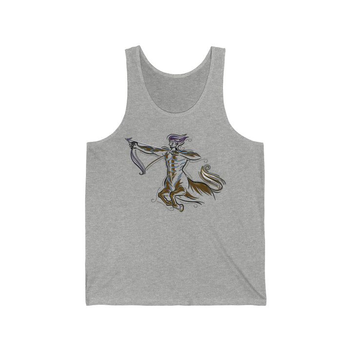 Written in the Stars Unisex Jersey Tank - Sagittarius