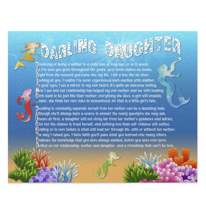 Darling Daughter Acrostic Poem Jigsaw Puzzle