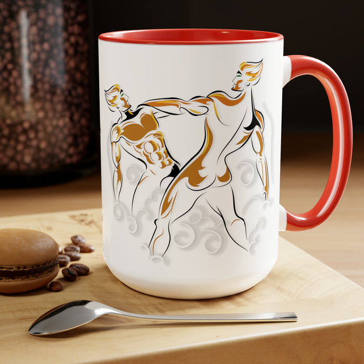 Written in the Stars Two-Tone Coffee Mugs - 15oz - Gemini