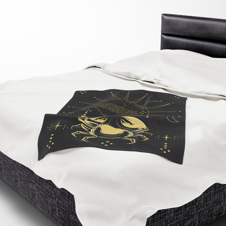 Cancer Acrostic Poem Velveteen Blanket