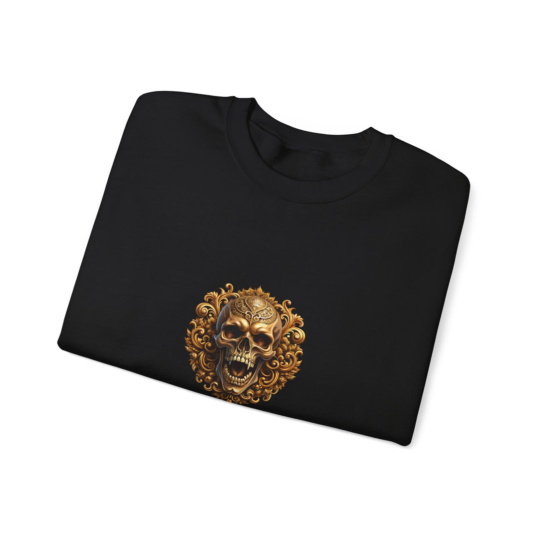 Happy Halloween Acrostic Poem Sweatshirt - Skull