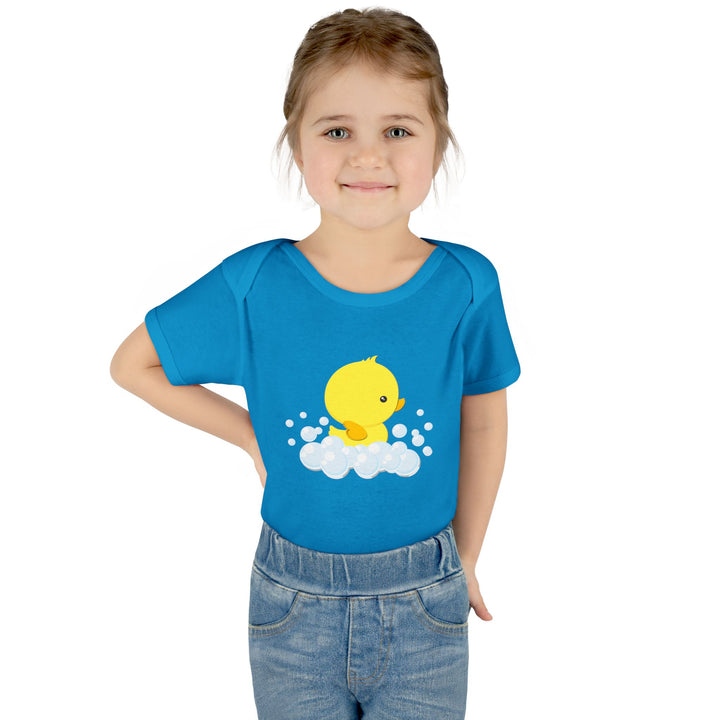 Baby Steps "It's a Boy" Acrostic Poem Bodysuit - Ducky Design