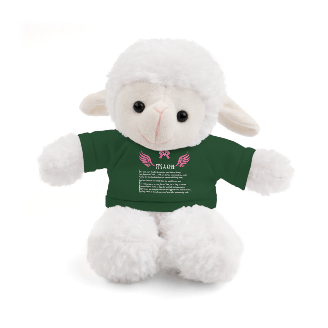 Baby Steps Stuffed Animals with Tee - It's a Girl