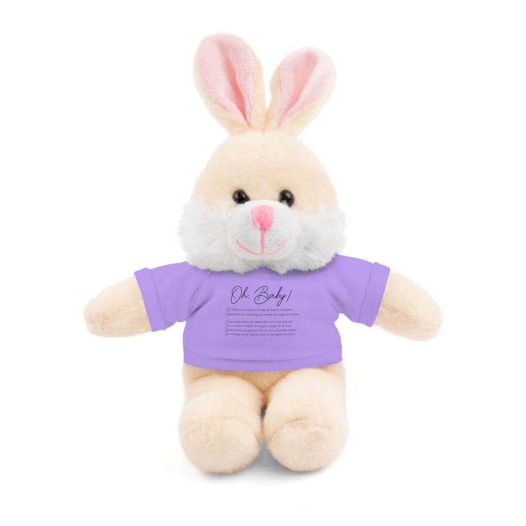 Oh, Baby Acrostic Poem Stuffed Animal Collection with T-Shirt
