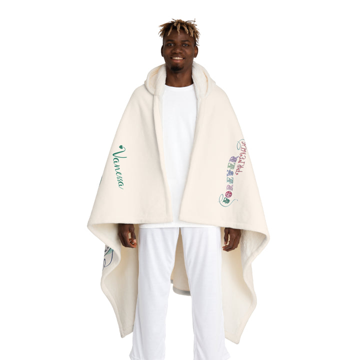 Forever Friends Hooded Sherpa Fleece Blanket - Personalized