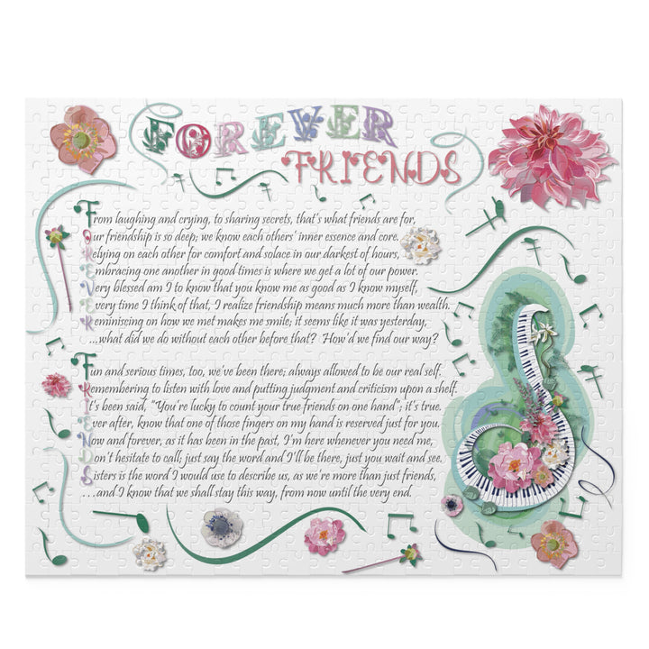 It's Just a Phrase "Forever Friends" Acrostic Jigsaw