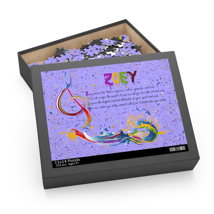 Namesakes Personalized Acrostic Poem Puzzle - Musical Note Design
