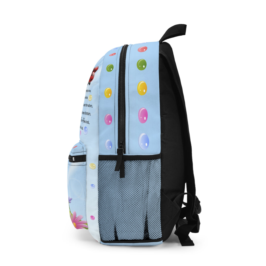 Namesakes Backpack - Flowers and Insects