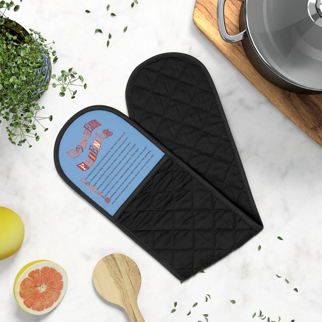 Forever Friends Acrostic Poem Oven Mitts