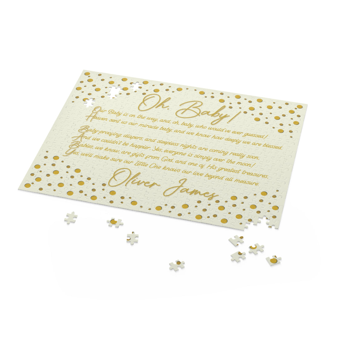 Oh, Baby! Acrostic Poem - Personalized