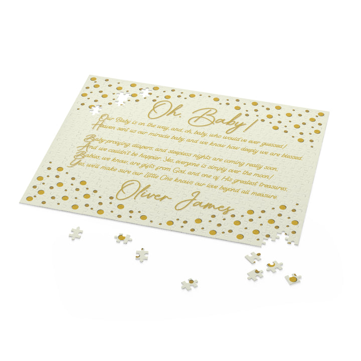 Oh, Baby! Acrostic Poem - Personalized