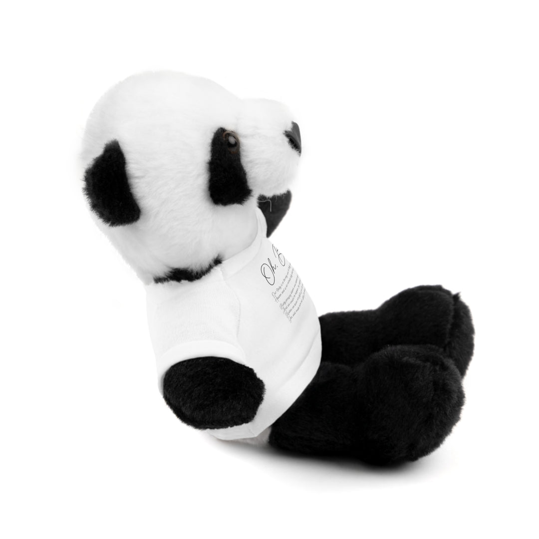 Oh, Baby Acrostic Poem Stuffed Animal Collection with T-Shirt