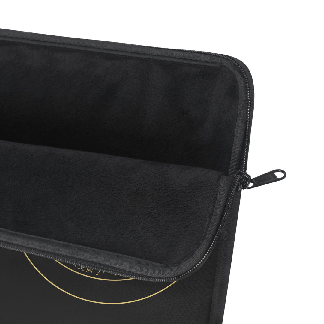 Aries Acrostic Poem Laptop Sleeve