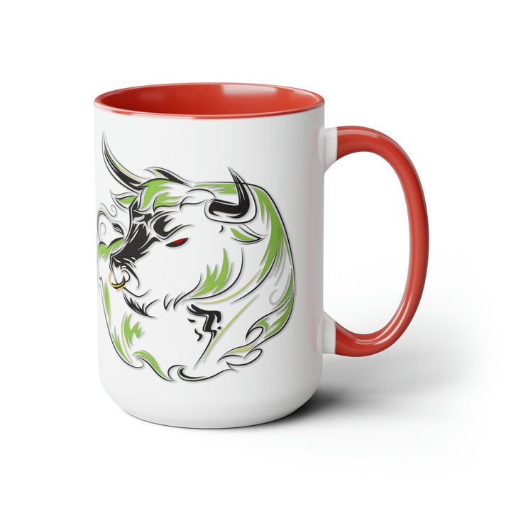 Written in the Stars Two-Tone Coffee Mugs - 15oz - Taurus