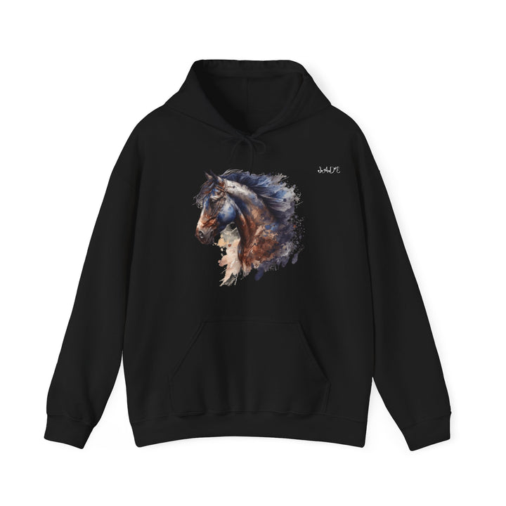 Namesakes, Personalized Acrostic Name Hoodie with Horse Graphic