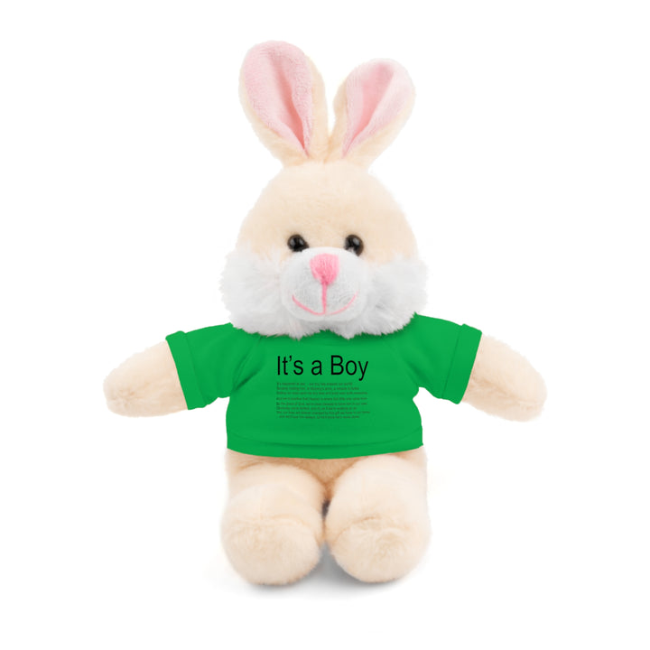 Baby Steps Stuffed Animals with Tee - It's a Boy