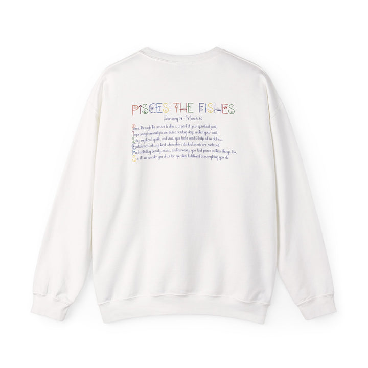 Pisces Acrostic Poem Astrology Sweatshirt - Unisex